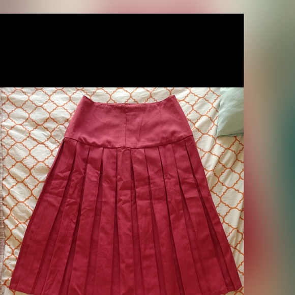 GARY LENN Vintage Pleated Skirt Size 14 - Picture 4 of 6